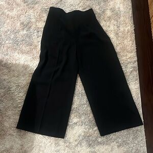 Elegant Black Wide-Leg Pants